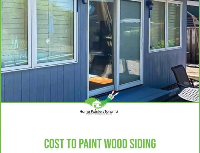 Cost to Paint Wood Siding - Home Painters Toronto